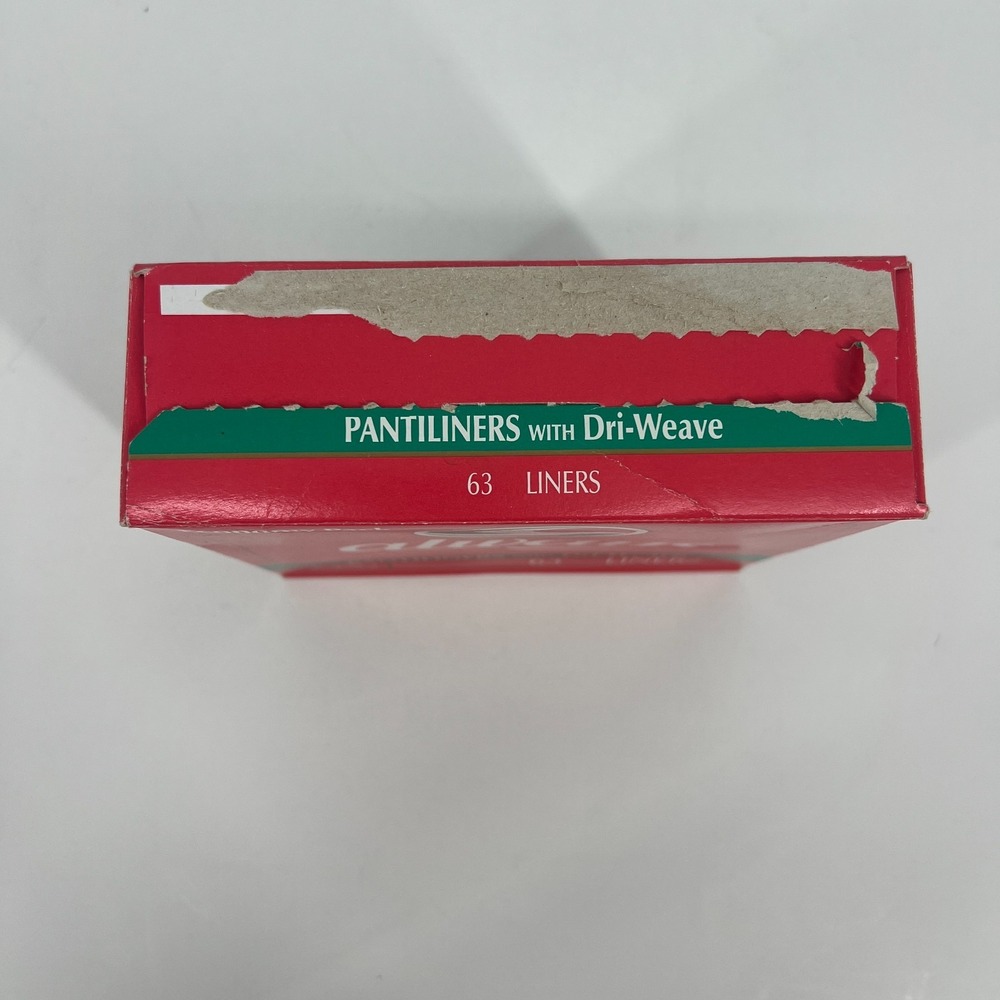 Always Vintage Pantiliners with DRI-Weave Regular L - 63 Liners (Few Missing) - Picture 10 of 10